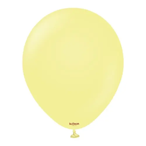 Balonky žluté, Macaron Yellow 30 cm/12", 100 ks