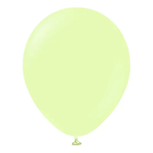 Balonky zelené, Macaron Pistachio 30 cm/12", 100 ks
