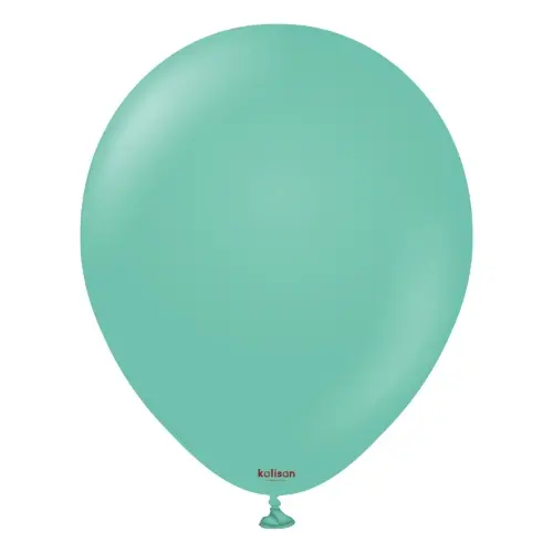 Balonky zelené, Standard Sea Green 30 cm/12", 100 ks