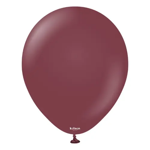 Balonky vínové, Standard Burgundy 30 cm/12", 100 ks
