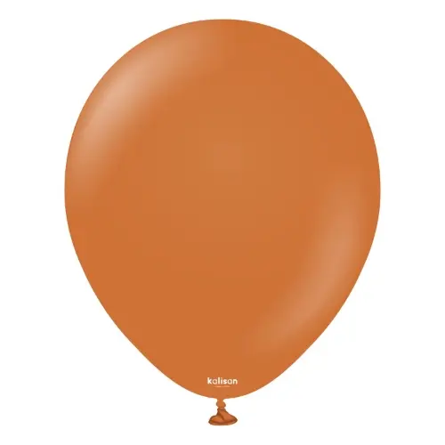 Balonky karamelově hnědé, Standard Caramel Brown 30 cm/12", 100 ks