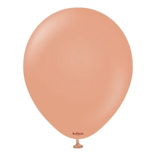 Balonky růžovo hnědé, Standard Clay Pink 30 cm/12", 100 ks
