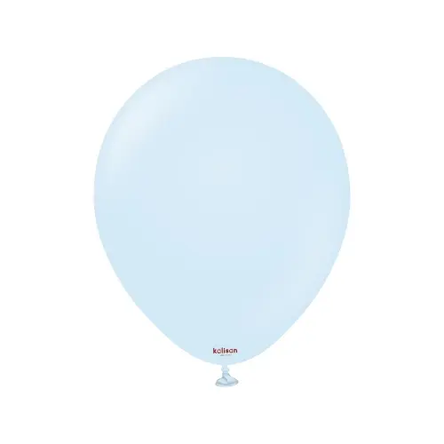 Balonky světle modré, Macaron Baby Blue 13 cm/5", 100 ks