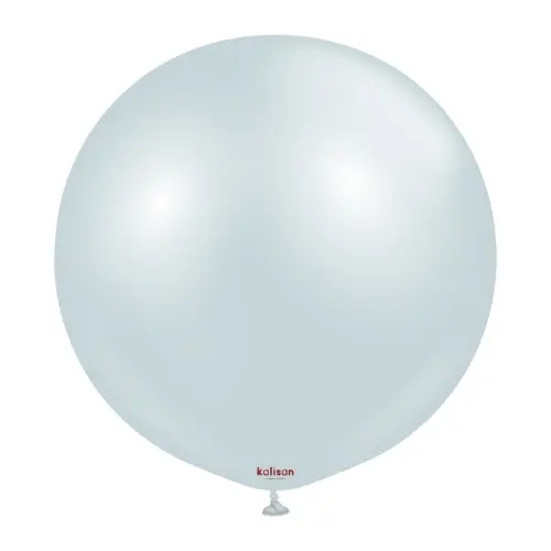 Jumbo balonek ledově modrý, Aura Ice Blue 90 cm/36"