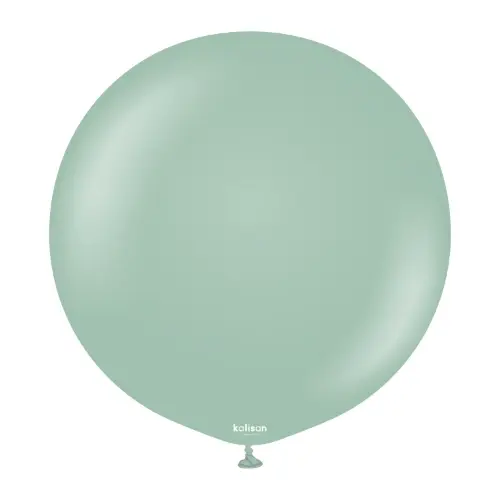 Balonek ledově zelený, Retro Winter Green 60 cm/24"