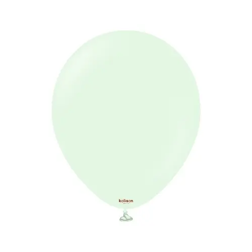 Balonky světle zelené, Macaron Pale Green 13 cm/5" – 100 ks