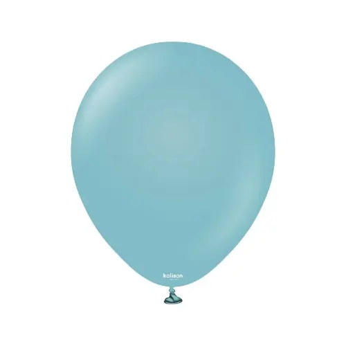 Balonky modré, Retro Blue Glass 13 cm/5" – 100 ks