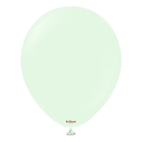 Balonky světle zelené, Macaron Pale Green 30 cm/12" – 100 ks