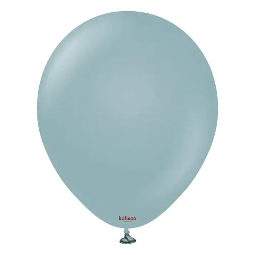 Balonky kouřově šedé, Retro Storm 30 cm/12" – 100 ks