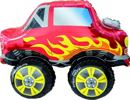 Foliový balonek Monster Truck - 76 x 72 cm