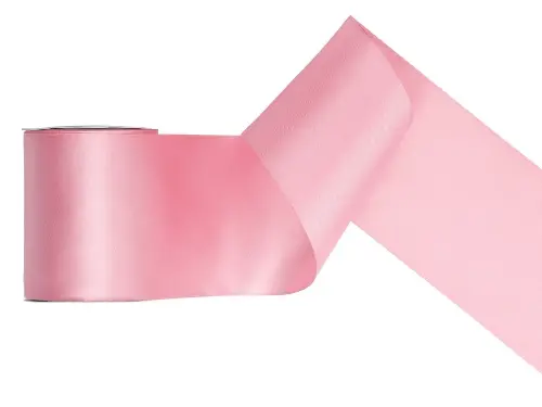 Saténová stuha růžová – 10 cm x 25 m