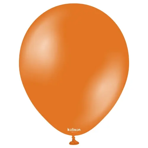Balonky metalické oranžové, Metallic Orange 30 cm/11", 50 ks