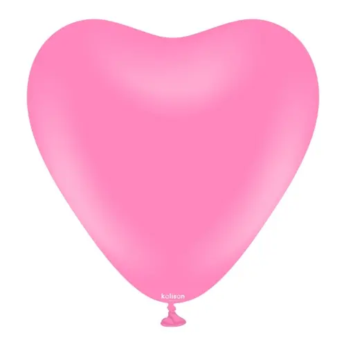 Balonky srdce růžové, Standard Queen Pink 30 cm/12", 25 ks
