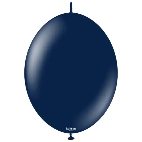 Spojovací balonky tmavě modré, Standard Navy 30 cm/12", 50 ks