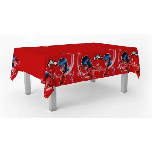 Plastový ubrus Kouzelná beruška Miraculous 120 x 180 cm, 1 ks