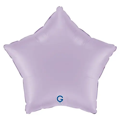 Fóliový balonek hvězda lilová - Matte Lilac 45 cm/18"