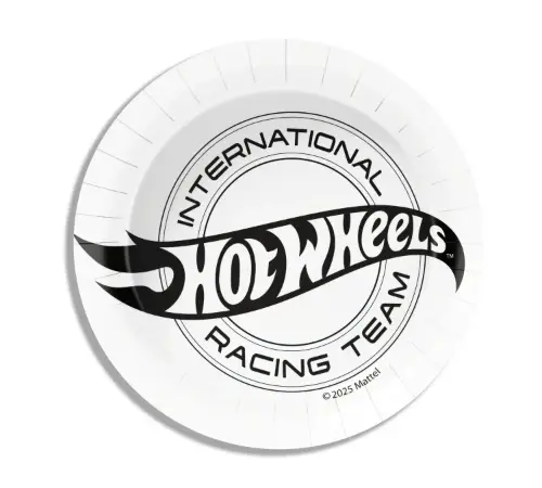 Papírové talířky Hot Wheels Racing 18 cm, 8 ks
