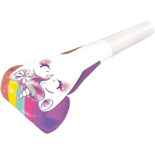 Foukací party frkačky Jednorožec Unicorn Dreams – 8 ks
