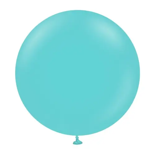 Balonek světle tyrkysový Aqua, Standard Aqua 60 cm/24"