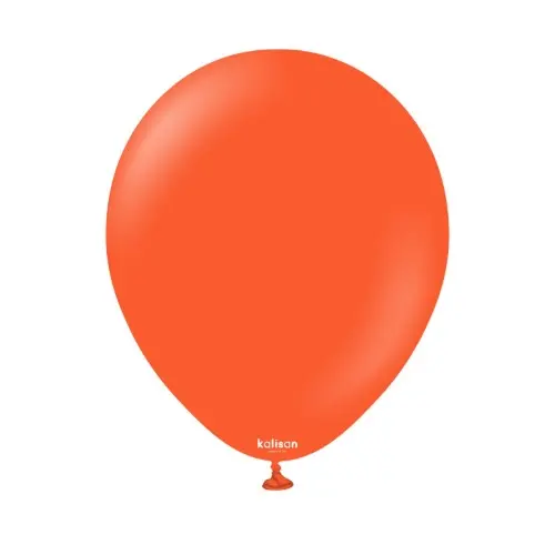 Balonky oranžové, Standard Flame Orange 13 cm/5", 50 ks
