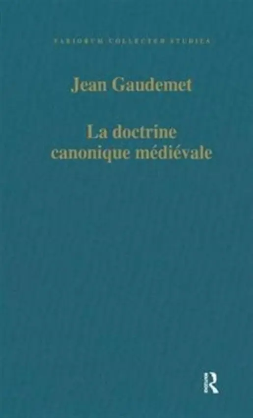 La doctrine canonique medieval - Gaudemet, Jean