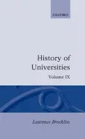 History of Universities: Volume IX: 1990