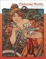 Alphonse Mucha Colouring Book - Pomegranate Publishers