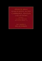 Hebrew Bible Manuscripts in the Cambridge Genizah Collections: Volume 3, Taylor-Schechter Additional Series 1-31 - Davis, M. C. (University of Leeds) a Outhwaite, Ben (University of Cambridge)