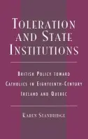 Toleration and State Institutions - Stanbridge, Karen