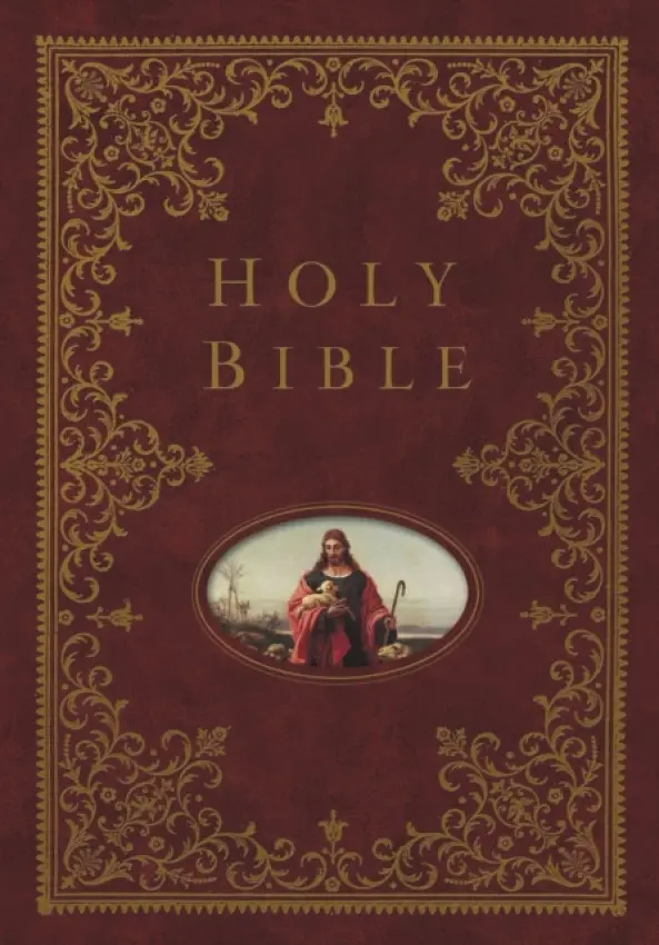 NKJV, Providence Collection Family Bible, Hardcover, Red Letter - Thomas Nelson