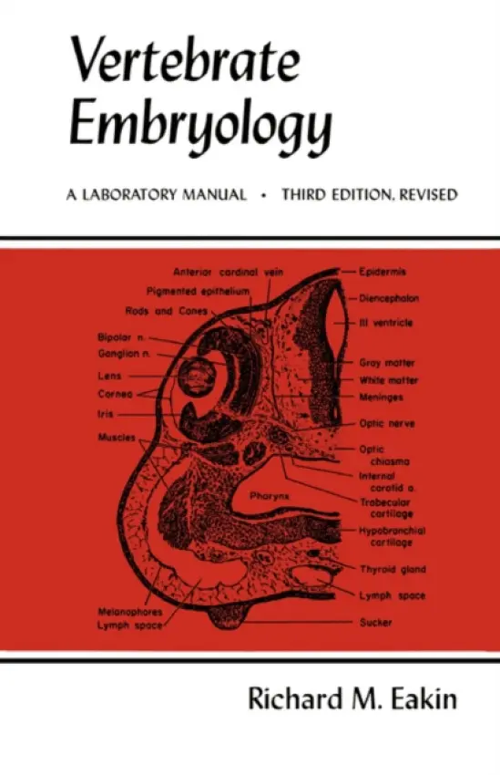 Vertebrate Embryology - Eakin, Richard M.