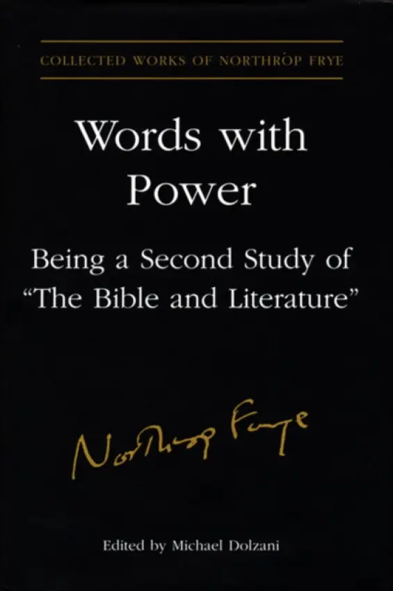 Words with Power - Frye, Northrop