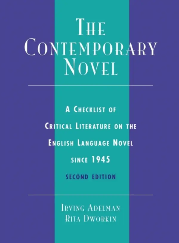 Contemporary Novel - Adelman, Irving a Dworkin, Rita