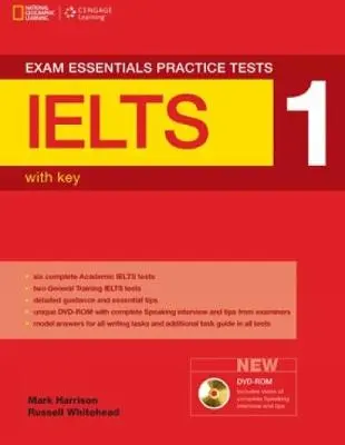 Exam Essentials Practice Tests: IELTS 1 with Key and Multi-ROM - Harrison, Mark a Whitehead, Russell
