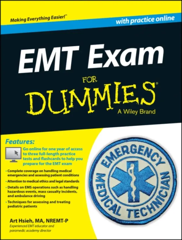 EMT Exam For Dummies with Online Practice - Hsieh, Arthur