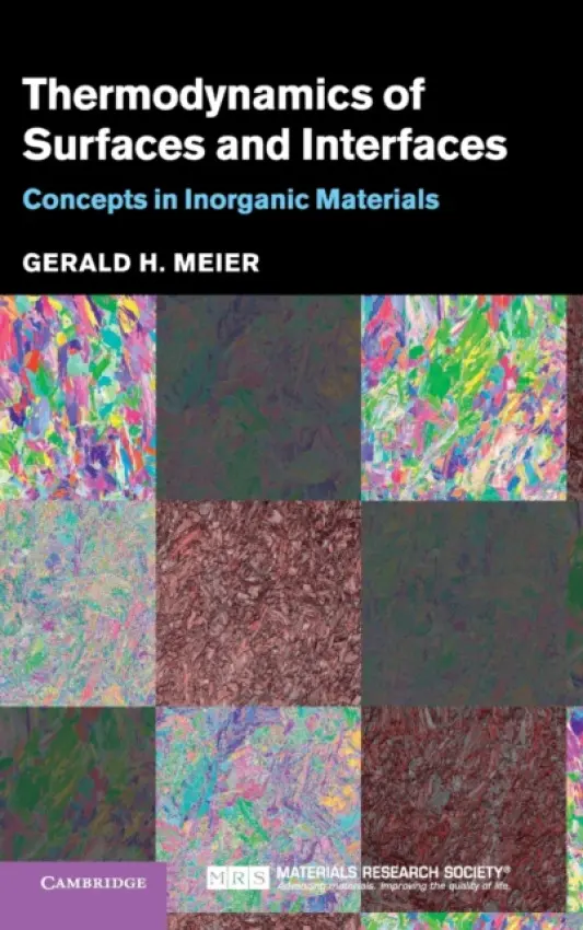Thermodynamics of Surfaces and Interfaces - Meier, Gerald H. (University of Pittsburgh)