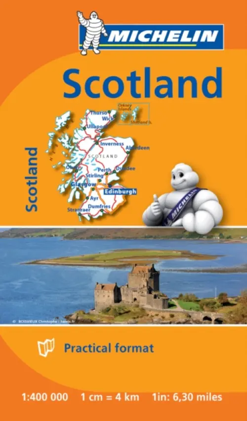 Scotland - Michelin Mini Map 8501 - Michelin