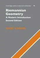Riemannian Geometry - Chavel, Isaac (City College, City University of New York)