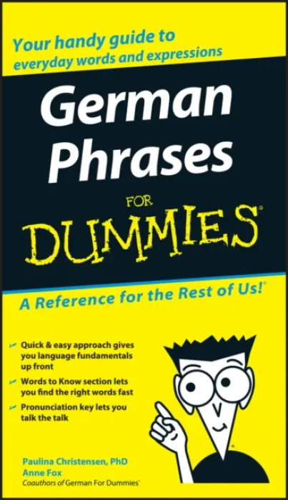 German Phrases For Dummies - Christensen, Paulina a Fox, Anne