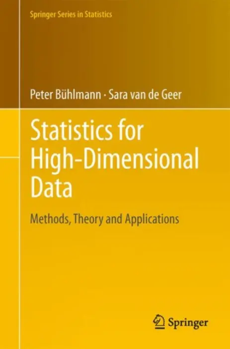 Statistics for High-Dimensional Data - Buhlmann, Peter a van de Geer, Sara