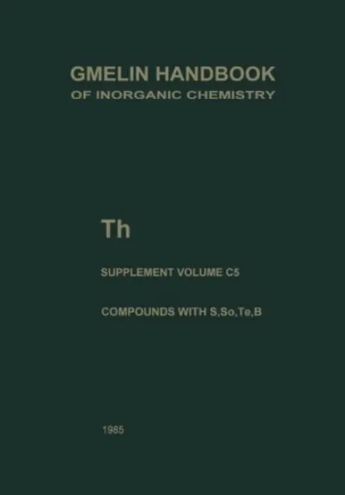 Th Thorium - Brown, David a Wedemeyer, Horst
