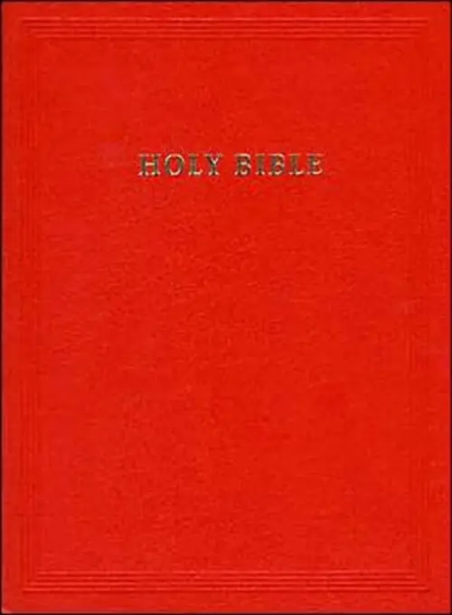REB Lectern Edition with Apocrypha Red imitation leather REBA210