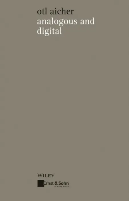 Analogous and Digital - Aicher, Otl
