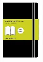 Moleskine Soft Cover Pocket Plain Notebook Black - Moleskine
