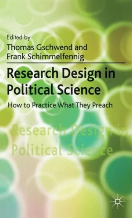 Research Design in Political Science