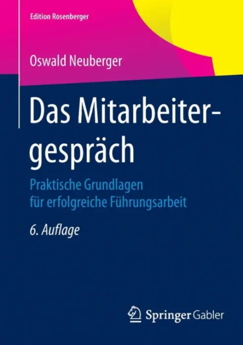 Das Mitarbeitergesprach - Neuberger, Oswald