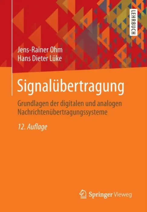 Signalubertragung - Ohm, Jens-Rainer a Luke, Hans Dieter