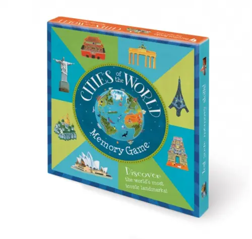 Cities of the World Memory Game - Books, Barefoot