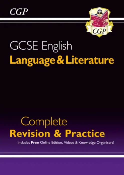 GCSE English Language & Literature Complete Revision & Practice (with Online Edition and Videos) - CGP Books