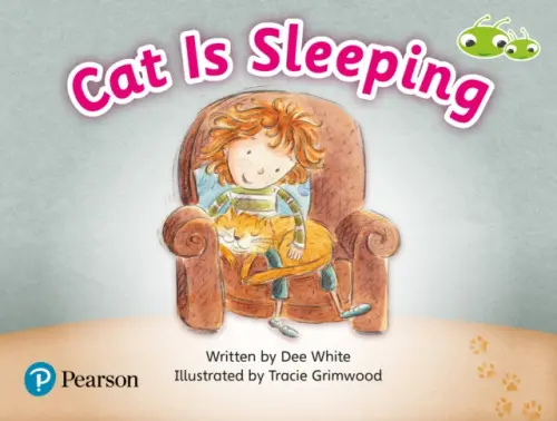 Bug Club Guided Fiction Reception Pink A Cat is Sleeping - Dee White